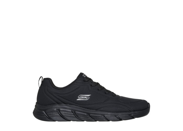 SKECHERS 117715-BBK BLACK BOBS B FLEX LO - COOL EASE