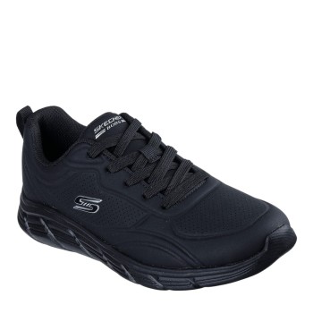 SKECHERS 117715-BBK BLACK BOBS B FLEX LO - COOL EASE