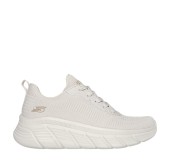 SKECHERS 117385-OFWT OFF WHITE BOBS B FLEX HI - FLYING HI