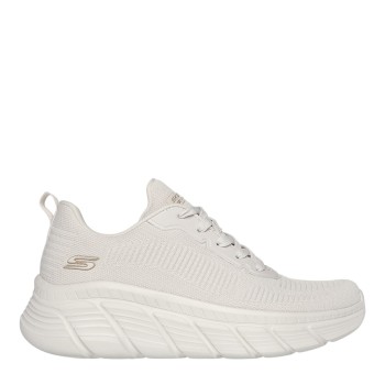 SKECHERS 117385-OFWT OFF WHITE BOBS B FLEX HI - FLYING HI