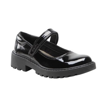GEOX J6420P-000HH-C9999 BLACK PATENT 