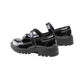 GEOX J6420P-000HH-C9999 BLACK PATENT 