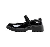 GEOX J6420P-000HH-C9999 BLACK PATENT 