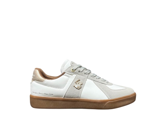 BEVERLY HILLS POLO CLUB BHW525200-0352 WHITE BEIGE 