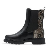 TAMARIS 1-25411-45-073 BLACK SNAKE  TAMARIS 1-25411-45-073 BLACK SNAKE
