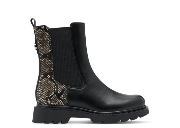 TAMARIS 1-25411-45-073 BLACK SNAKE  TAMARIS 1-25411-45-073 BLACK SNAKE