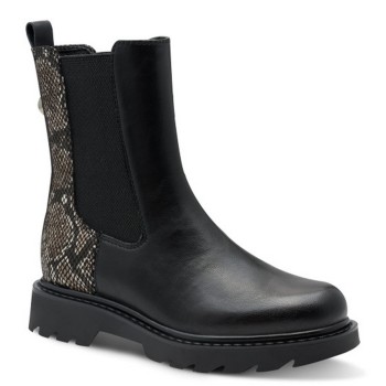 TAMARIS 1-25411-45-073 BLACK SNAKE  TAMARIS 1-25411-45-073 BLACK SNAKE