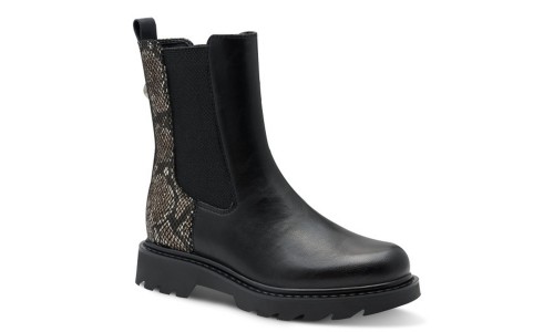 TAMARIS 1-25411-45-073 BLACK SNAKE  TAMARIS 1-25411-45-073 BLACK SNAKE