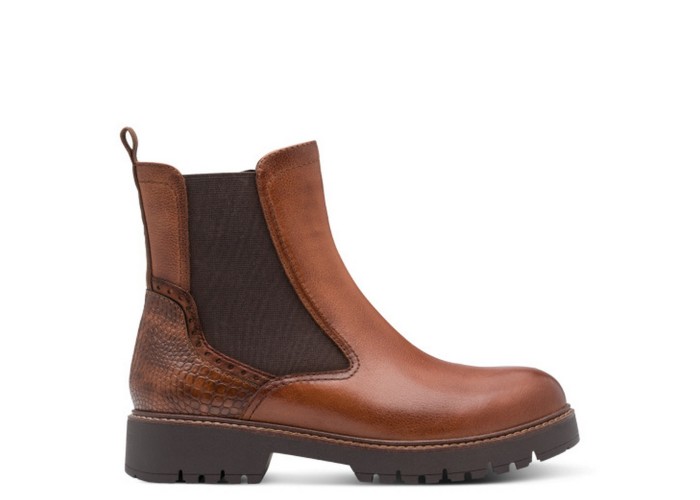 TAMARIS 1-25466-45-348 COGNAC LEATHER  TAMARIS 1-25466-45-348 COGNAC LEATHER