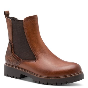 TAMARIS 1-25466-45-348 COGNAC LEATHER  TAMARIS 1-25466-45-348 COGNAC LEATHER