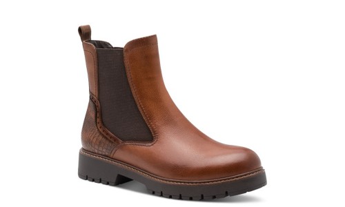 TAMARIS 1-25466-45-348 COGNAC LEATHER  TAMARIS 1-25466-45-348 COGNAC LEATHER