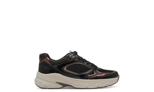 TAMARIS 1-23759-45-075 BLACK/BRONCE  TAMARIS 1-23759-45-075 BLACK/BRONCE