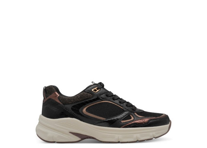 TAMARIS 1-23759-45-075 BLACK/BRONCE  TAMARIS 1-23759-45-075 BLACK/BRONCE