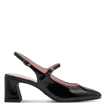 TAMARIS 1-29601-46-018 BLACK PATENT 