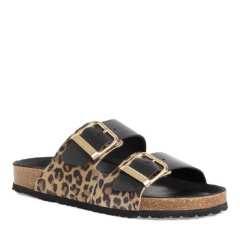TAMARIS 1-27543-42-090 BLACK/LEOPARD 