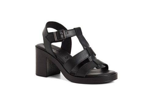 TAMARIS 1-28302-46-003 BLACK LEATHER 