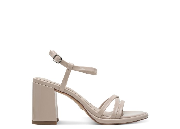 TAMARIS 1-28328-46-408 BEIGE PATENT 