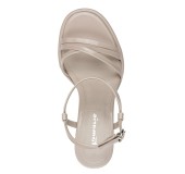 TAMARIS 1-28328-46-408 BEIGE PATENT 