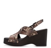 TAMARIS 1-28332-46-386 BROWN SNAKE 