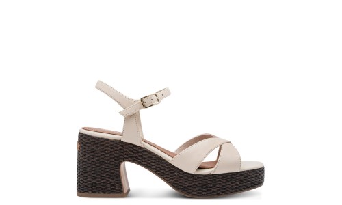 TAMARIS 1-28313-44-413 IVORY LEATHER 