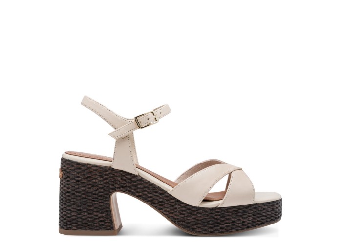 TAMARIS 1-28313-44-413 IVORY LEATHER 