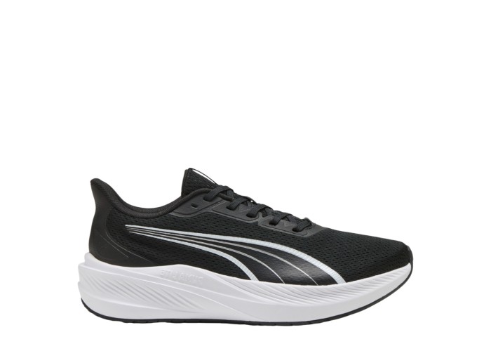PUMA 312586-01 BLACK-WHITE-SILVER DASHER