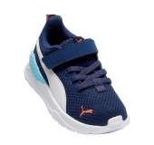 PUMA 372010-48 BLUE-WHITE-VERMILLION ANZARUN