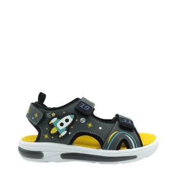 FILA 3YN61005-350 ANTHRACITE YELLOW ROCKET VELCRO LIGHTS