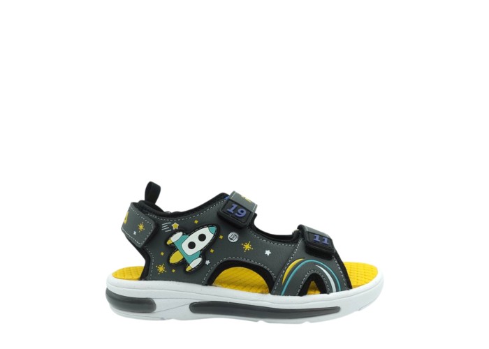 FILA 3YN61005-350 ANTHRACITE YELLOW ROCKET VELCRO LIGHTS FILA 3YN61005-350 ANTHRACITE YELLOW ROCKET VELCRO LIGHTS