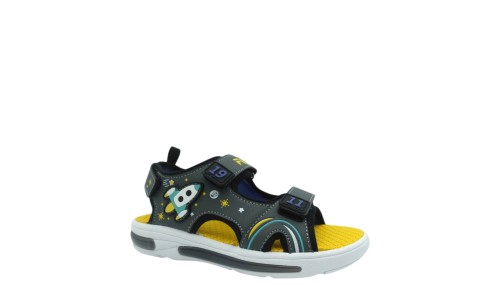 FILA 3YN61005-350 ANTHRACITE YELLOW ROCKET VELCRO LIGHTS