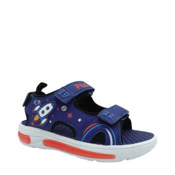 FILA 7YN61005-200 OBSIDIAN BLUE ROCKET VELCRO LIGHTS