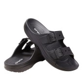 CROCS 212245-001 BLACK SATURDAY SLIDE M