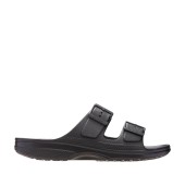 CROCS 213586-001 BLACK SATURDAY BUCKLE SANDAL