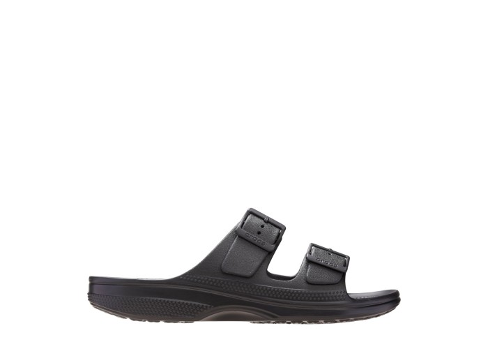 CROCS 213586-001 BLACK SATURDAY BUCKLE SANDAL