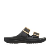 CROCS 213316-001 BLACK SATURDAY BUCKLE SANDAL