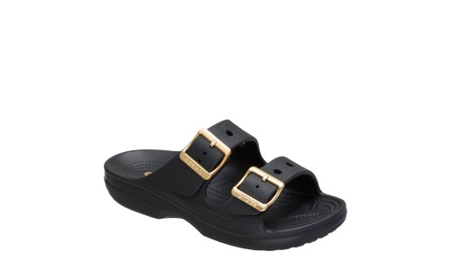 CROCS 213316-001 BLACK SATURDAY BUCKLE SANDAL