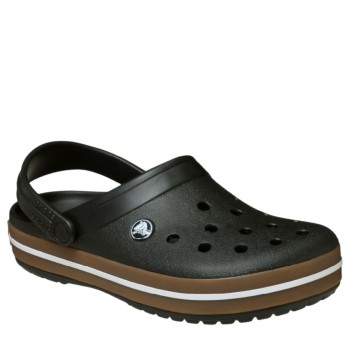 CROCS 212756-001 BLACK CROCBAND GUM CLOG