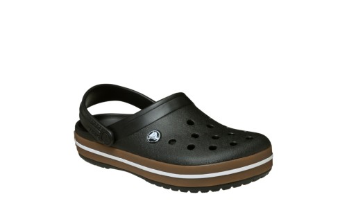 CROCS 212756-001 BLACK CROCBAND GUM CLOG