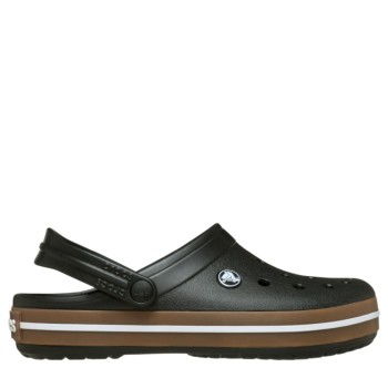 CROCS 212756-001 BLACK CROCBAND GUM CLOG