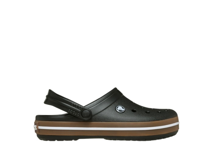 CROCS 212756-001 BLACK CROCBAND GUM CLOG