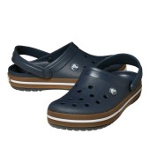 CROCS 212756-410 NAVY CROCBAND GUM CLOG