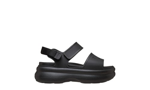 CROCS 211755-001 BLACK SOHO Y STRAP SANDAL