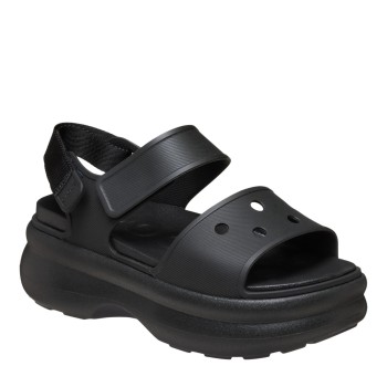 CROCS 211755-001 BLACK SOHO Y STRAP SANDAL
