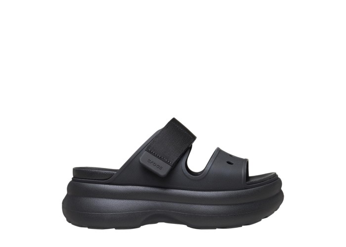 CROCS 212861-001 BLACK SOHO TWO STRAP