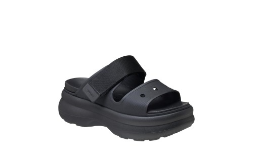 CROCS 212861-001 BLACK SOHO TWO STRAP