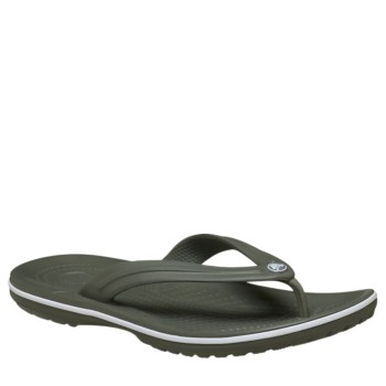 CROCS 11033-3J5 DUSTY OLIVE CROCBAND FLIP