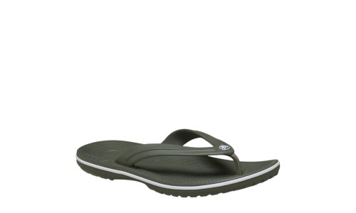 CROCS 11033-3J5 DUSTY OLIVE CROCBAND FLIP