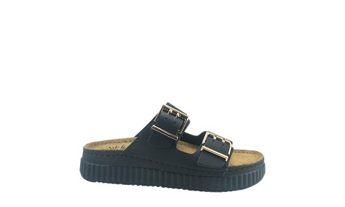 SUNNY SANDALS ROMA-60702 BLACK 