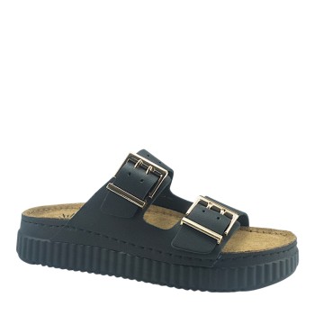 SUNNY SANDALS ROMA-60702 BLACK 