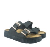 SUNNY SANDALS ROMA-60702 BLACK SUNNY SANDALS ROMA-60702 BLACK
